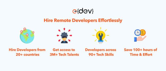 Hire Remote Developers Effortlessly